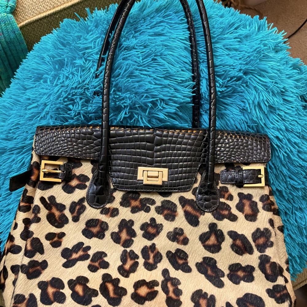 Leopard Fontanelli tote bag